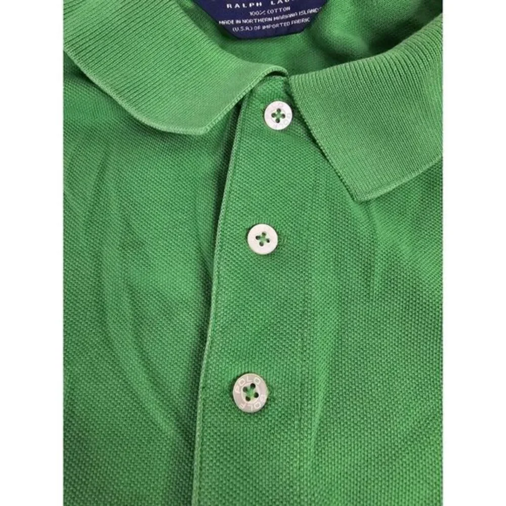 Vintage Polo Golf Ralph Lauren Shirt Mens 2XL XXL Green Golf 80s 90s Y2K‎
